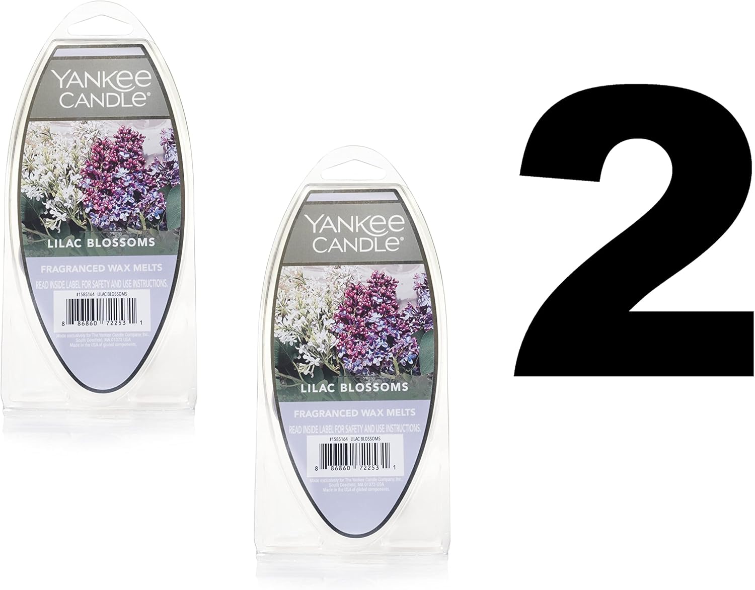 Yankee Candle Lilac Blossoms Wax Melts 2 Units