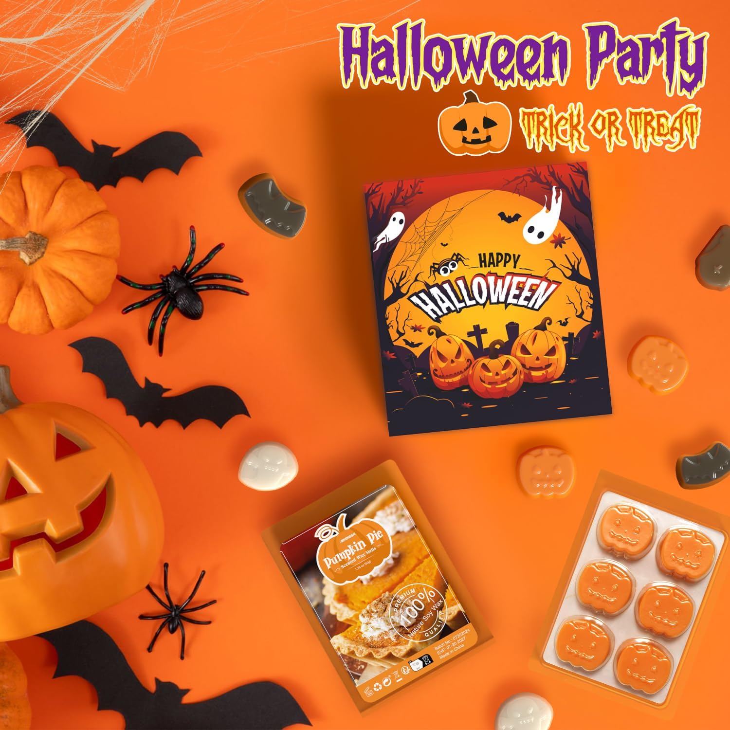 ARVIDSSON Halloween Scented Wax Melts Fall Set