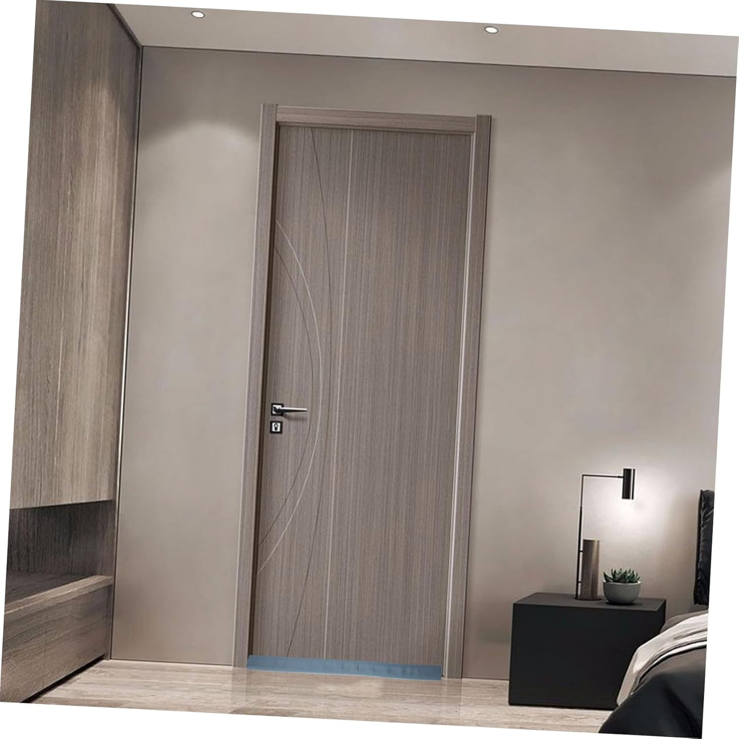NUOBESTY 3pc Under Door Draft Stopper Soundproof Windproof Seal Strip