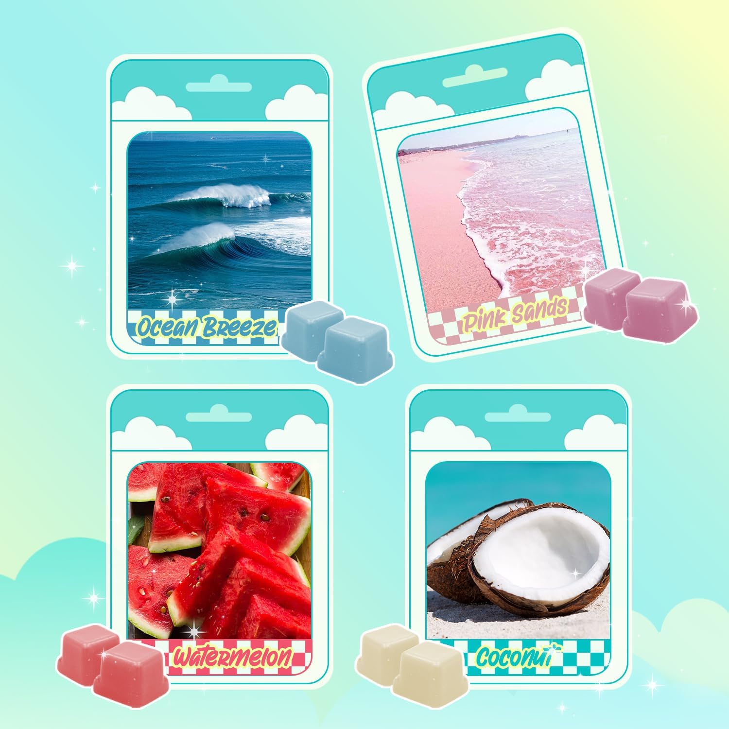 Purimaster Summer Scented Wax Melts Gift Set