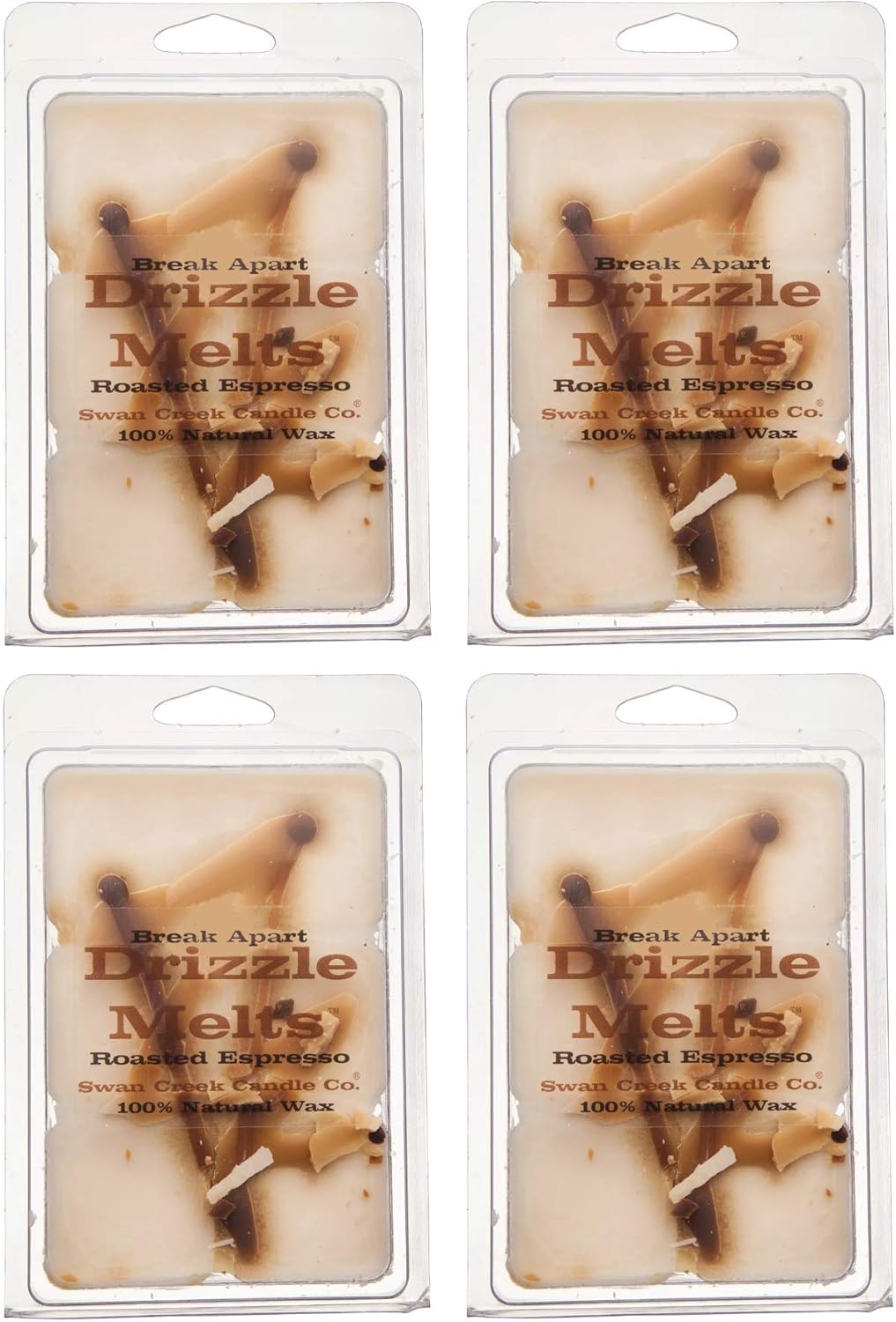 Swan Creek Roasted Espresso Soy Wax Melts 4-Pack