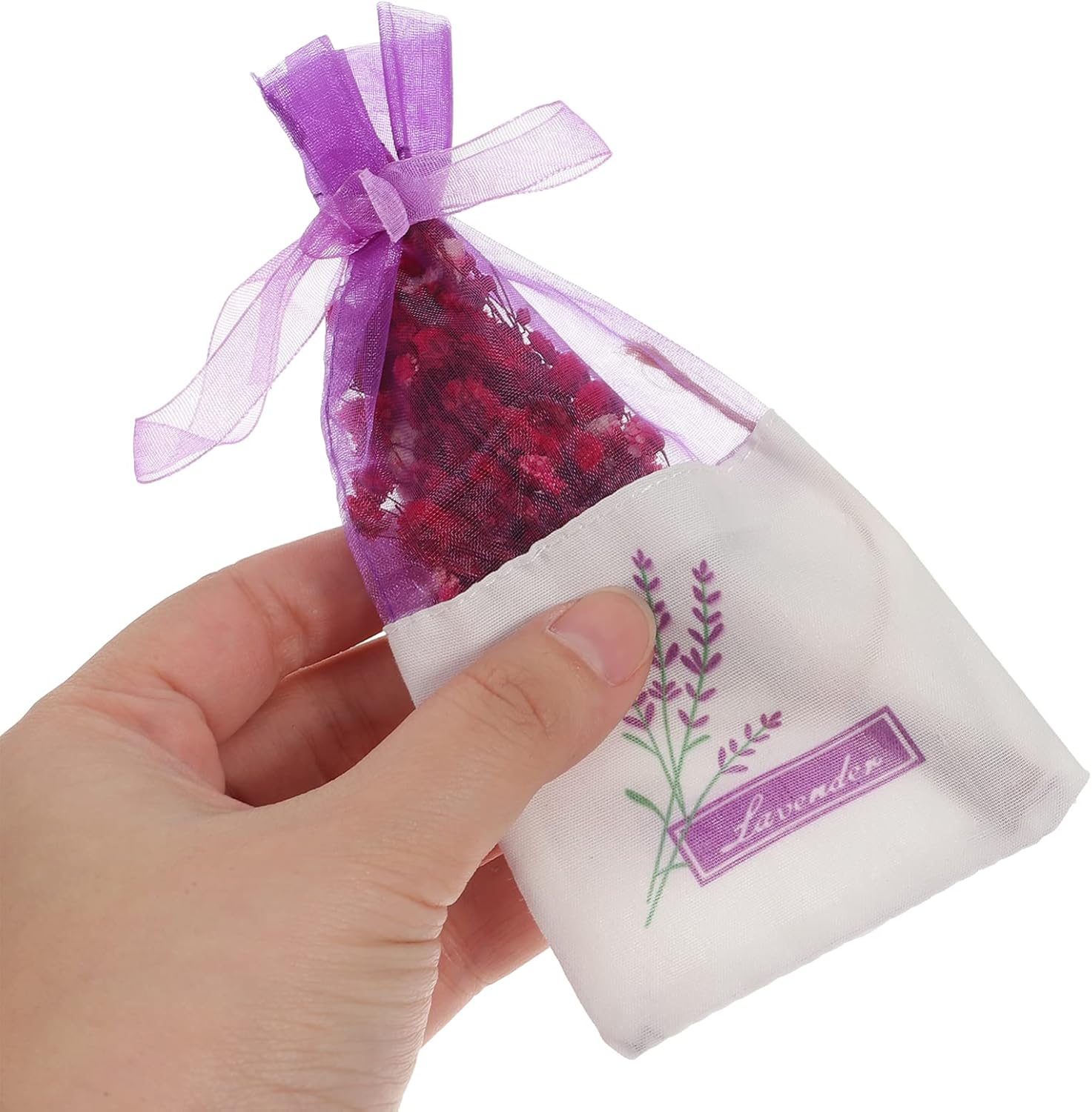 Gatuida 30Pcs Lavender Storage Bags with Drawstring