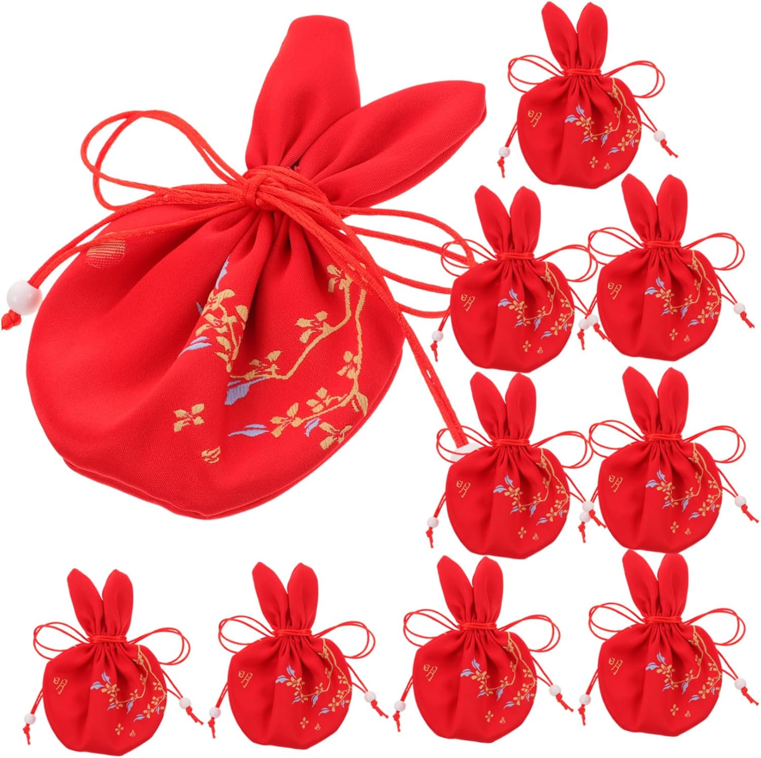 Wakauto 10pcs Lavender Scent Sachet Bags for Wardrobe