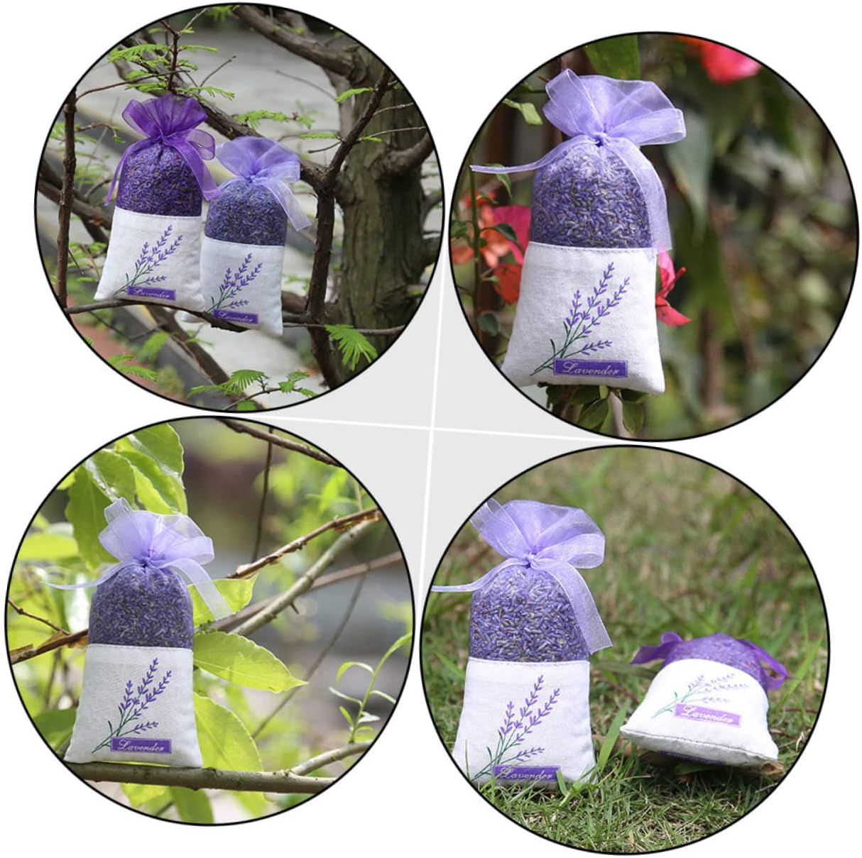 22-Piece Lavender Scented Sachet Bags for Home Fragrance