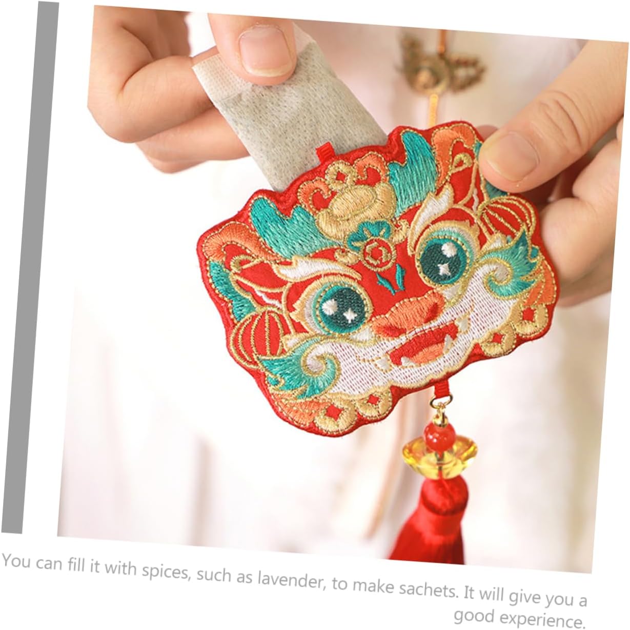 Cartoon Dragon Shape Perfume Sachet Bag for Home and Car