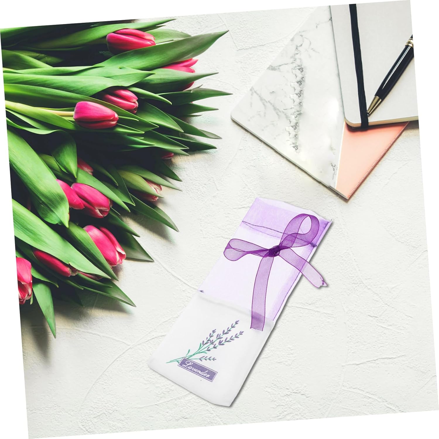 Lavender Sachet Bags 60pcs Set for Closet Drawer Car Fragrance