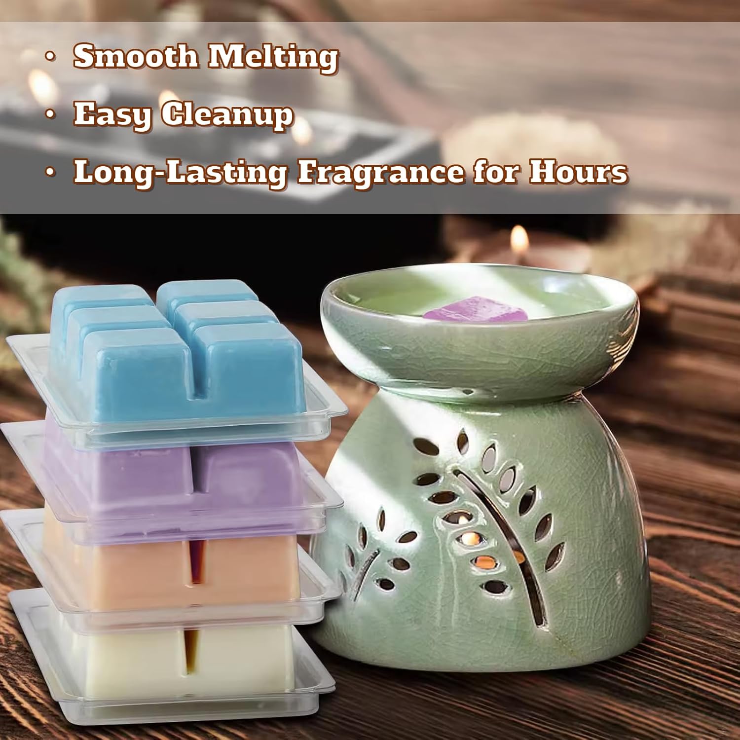 Soy Wax Melts with 8 Signature Scents