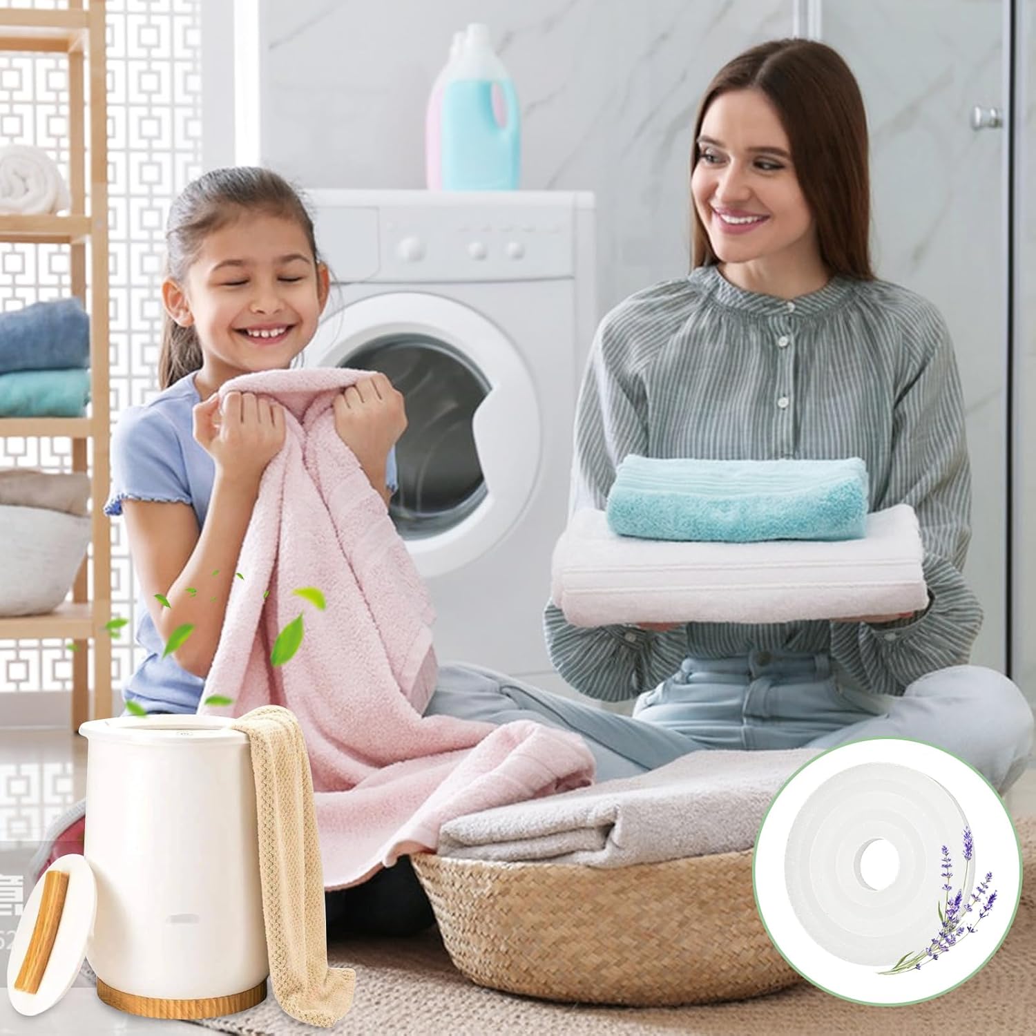 12 Flavors 48 Pcs Replacement Fragrance Disc for Towel Warmer