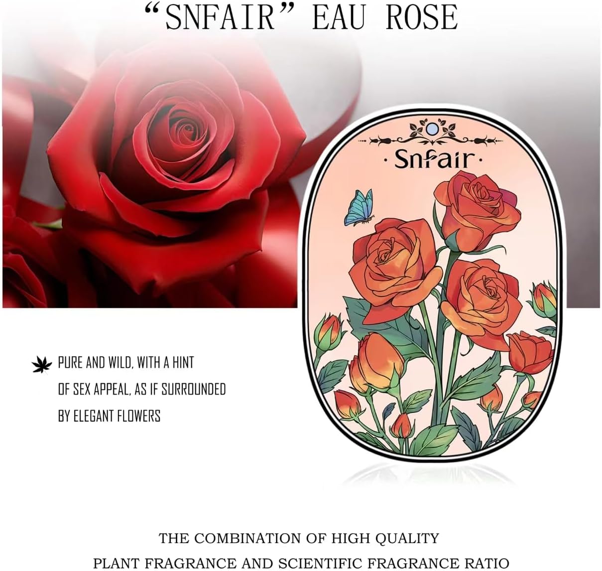5 Pack Rose Scented Sachets for Closets and Drawers