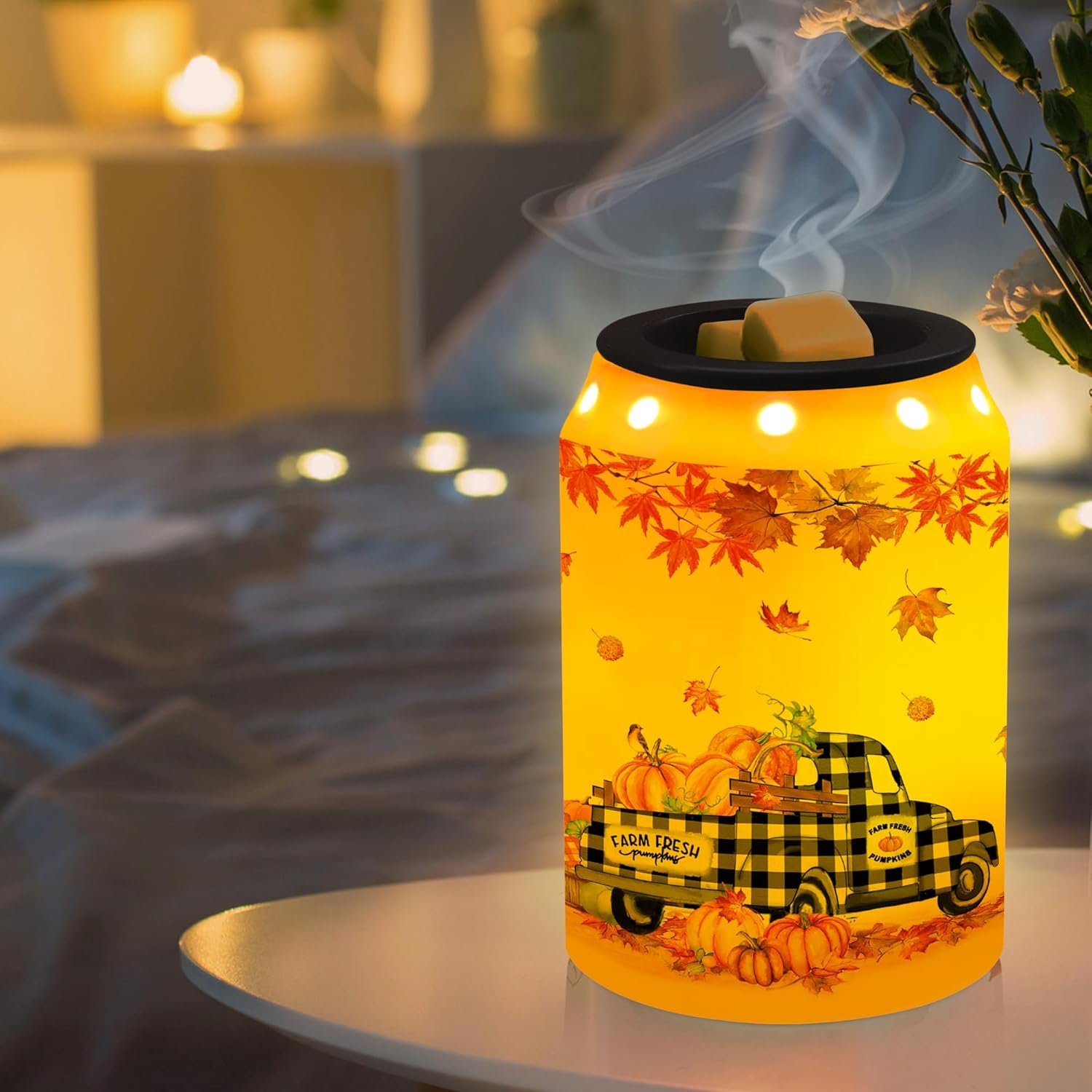 Bonsai Tree Fall Decorations Wax Melter Warmer