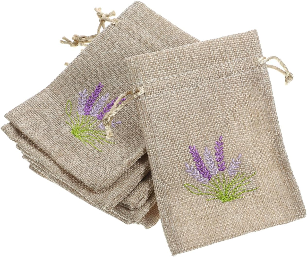 10 Pack Reusable Drawstring Sachet Bags for Home Fragrance