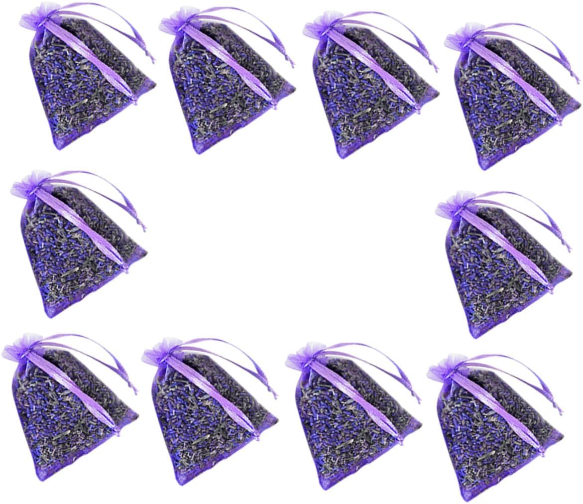 10pcs Lavender Sachets for Home Fragrance and Decor