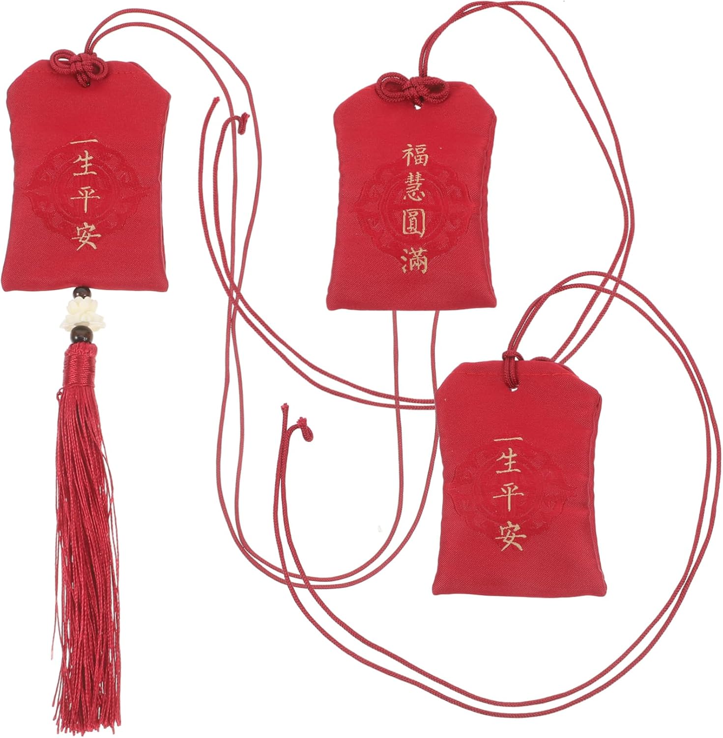 Cabilock 3pc Fabric Scented Charm Bag with Tassel