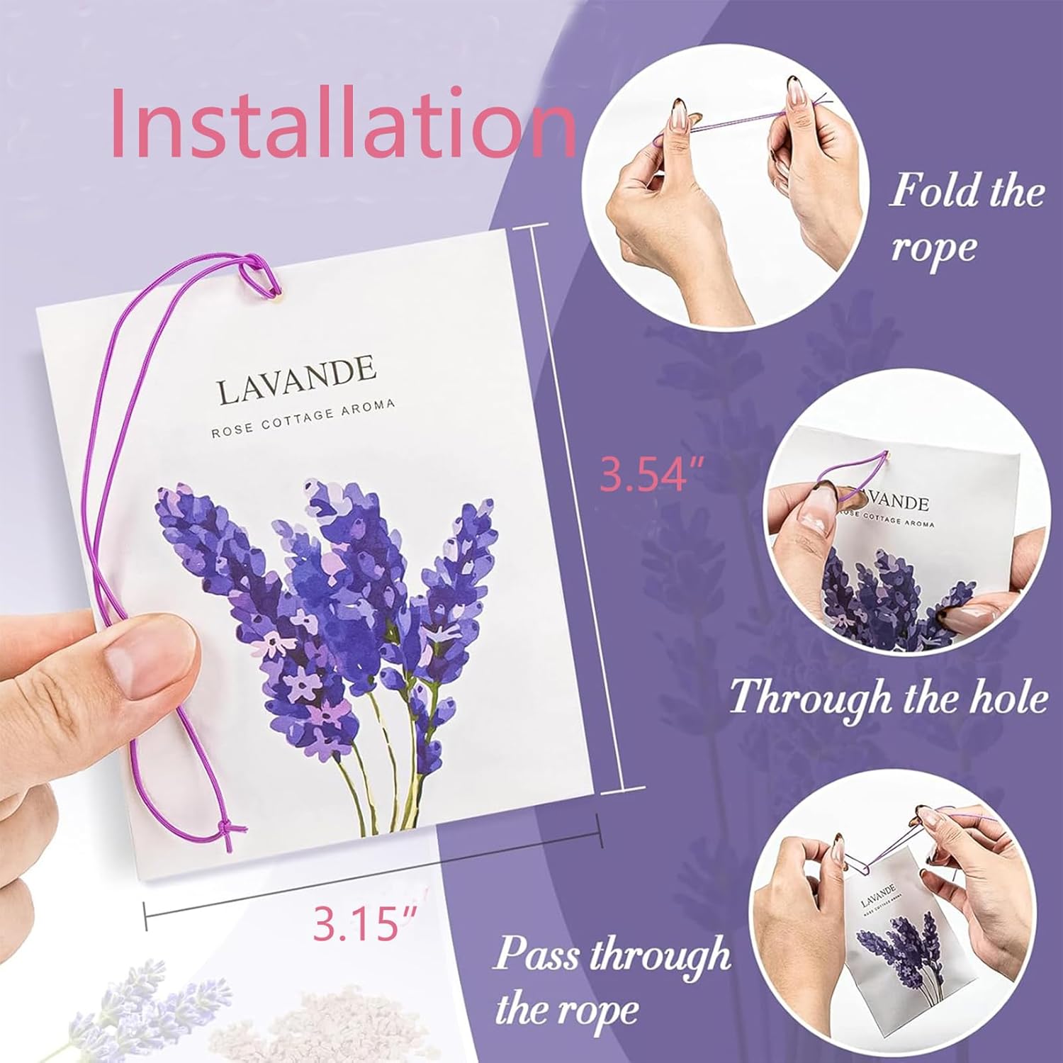 Lavender Sachets for Fresh Smells and Home Decor