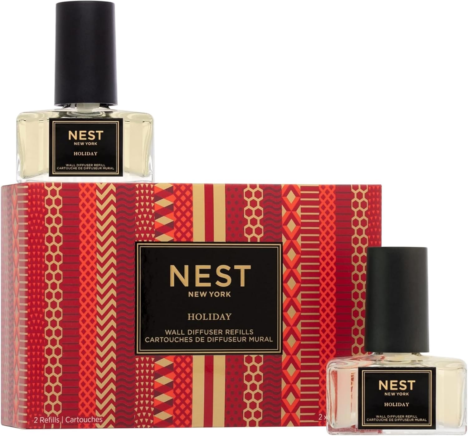 NEST New York Wall Diffuser Refill Vials - Holiday Set of 2