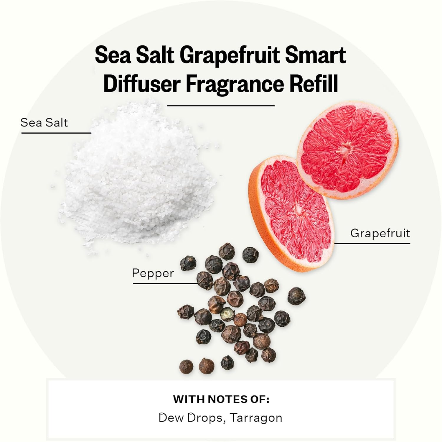 APOTHEKE Pura Smart Diffuser Refill - Sea Salt Grapefruit
