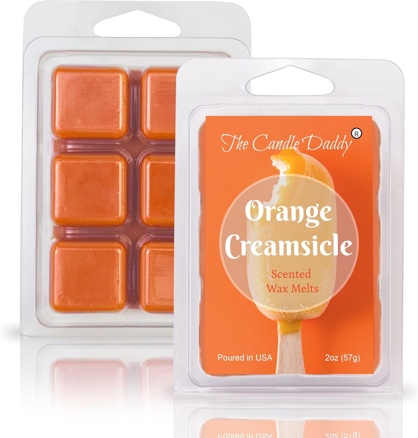 The Candle Daddy Orange Creamsicle Wax Melt