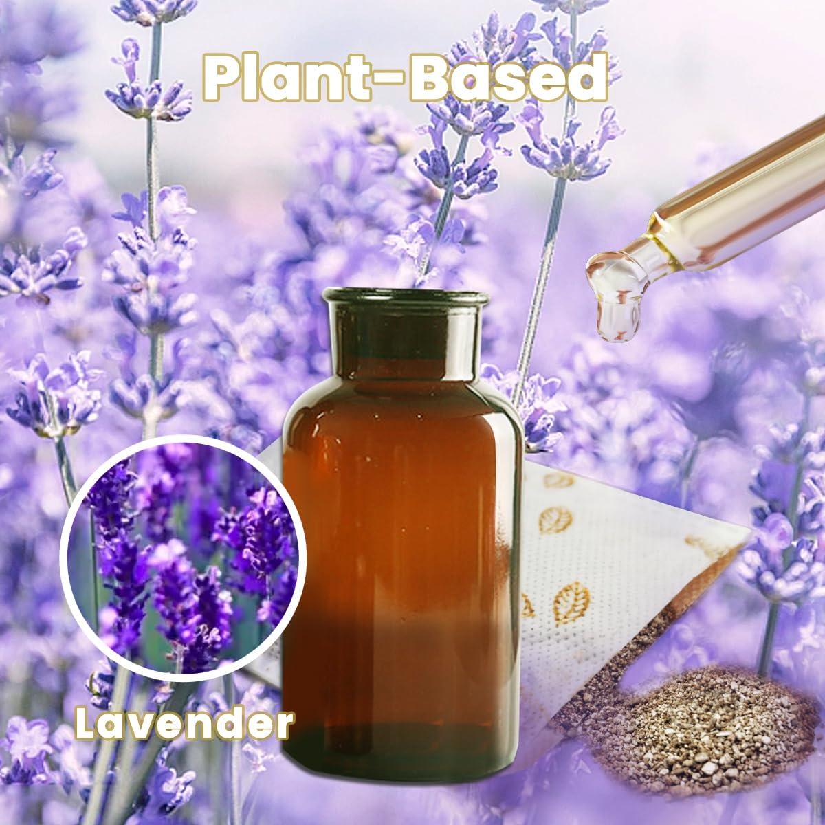 14 Pack Lavender Sachets for Closets and Drawers