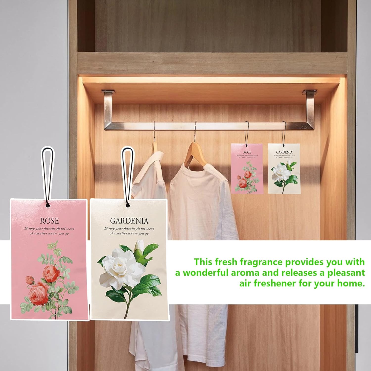 4 Pack Lavender Sachets for Closet and Drawer Freshener