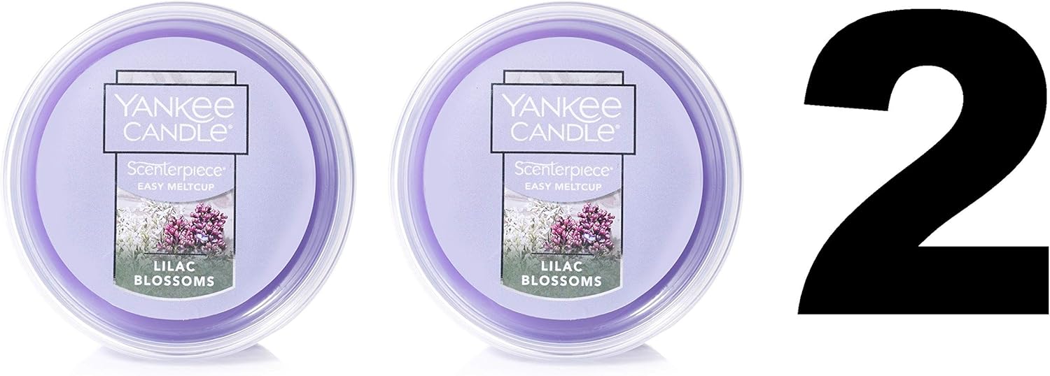 Yankee Candle Lilac Blossoms Wax Melt Cup 2 Units