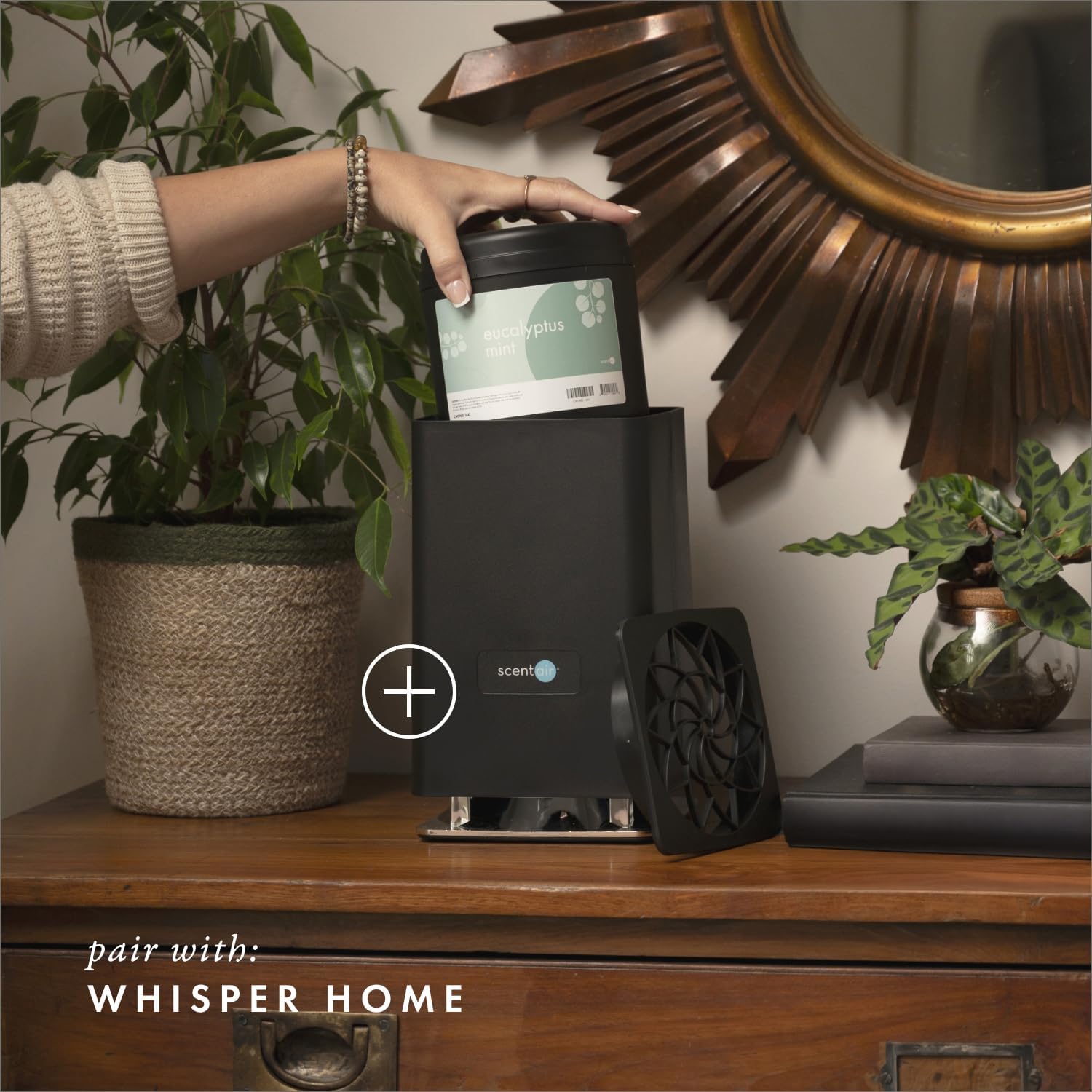 Monthly Fragrance Cartridge for Whisper Home - Eucalyptus Mint 1