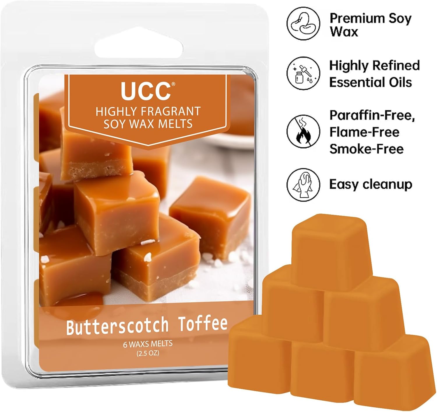 UCC Fall Scented Soy Wax Melts 4 Pack