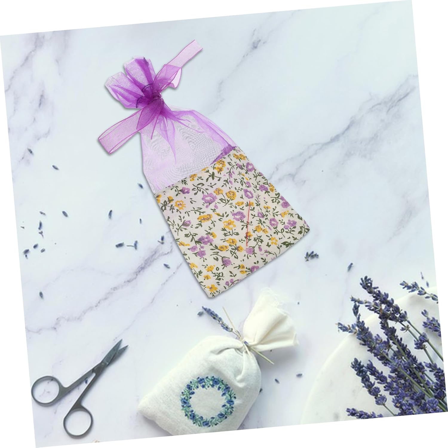IMIKEYA 10pcs Drawstring Lavender Bags for Home Fragrance and Closet Fresheners