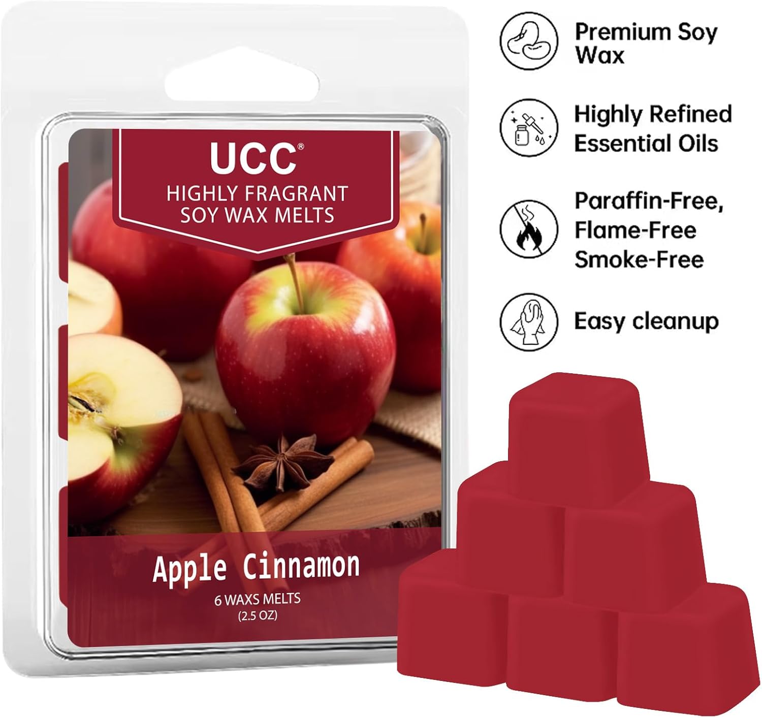UCC Fall Scented Soy Wax Melts 4 Pack