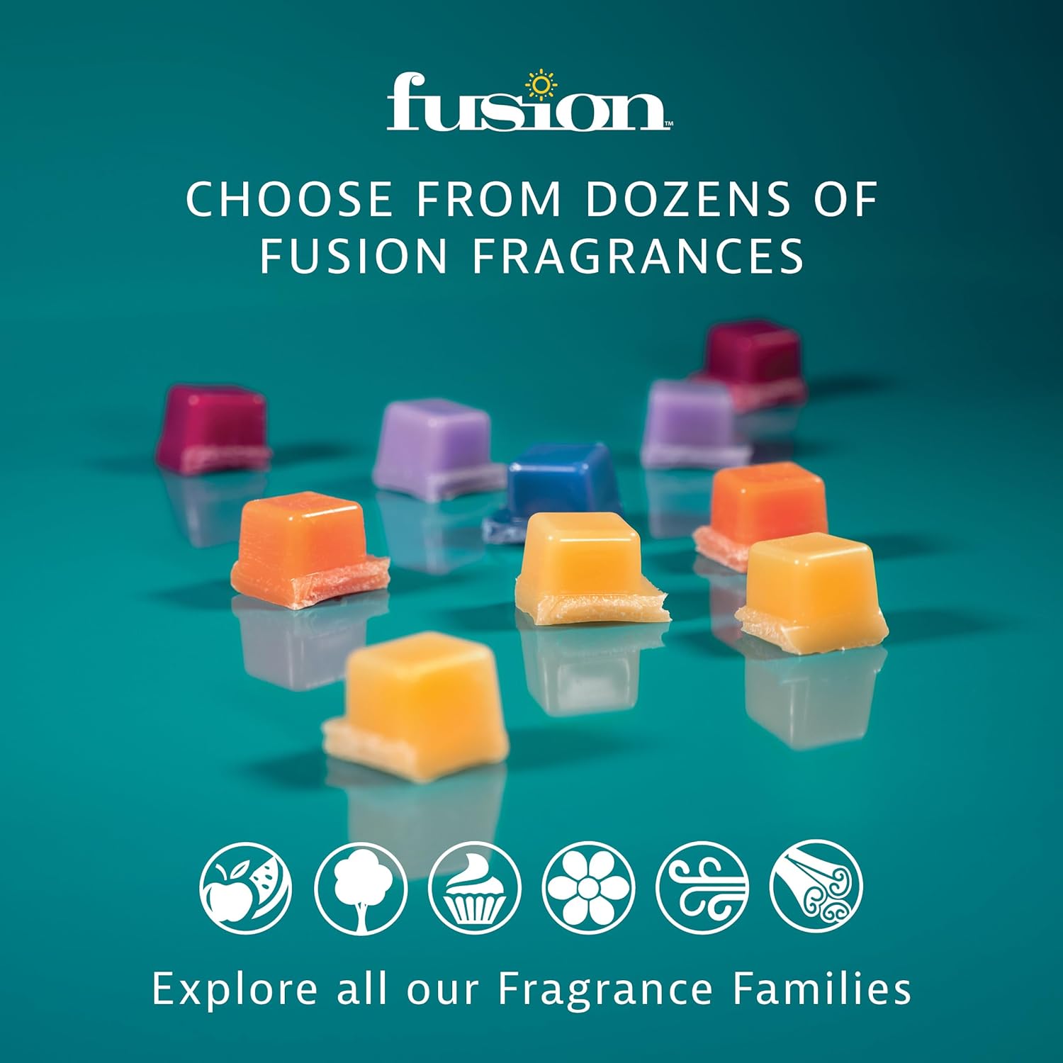FUSION Scented Wax Melts - 3 Pack for Home Fragrance