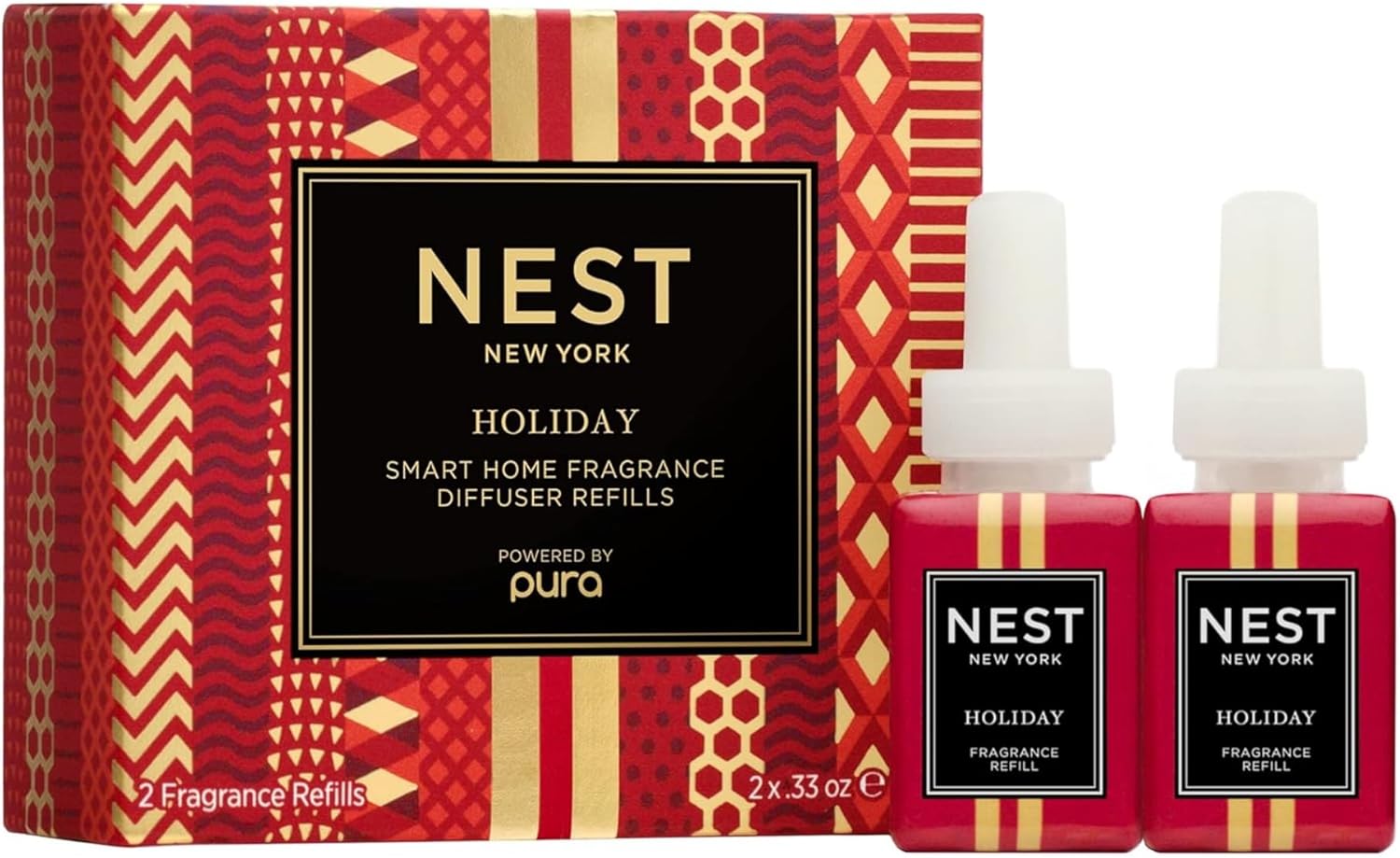 NEST New York Holiday Fragrance Diffuser Refill - Set of 2