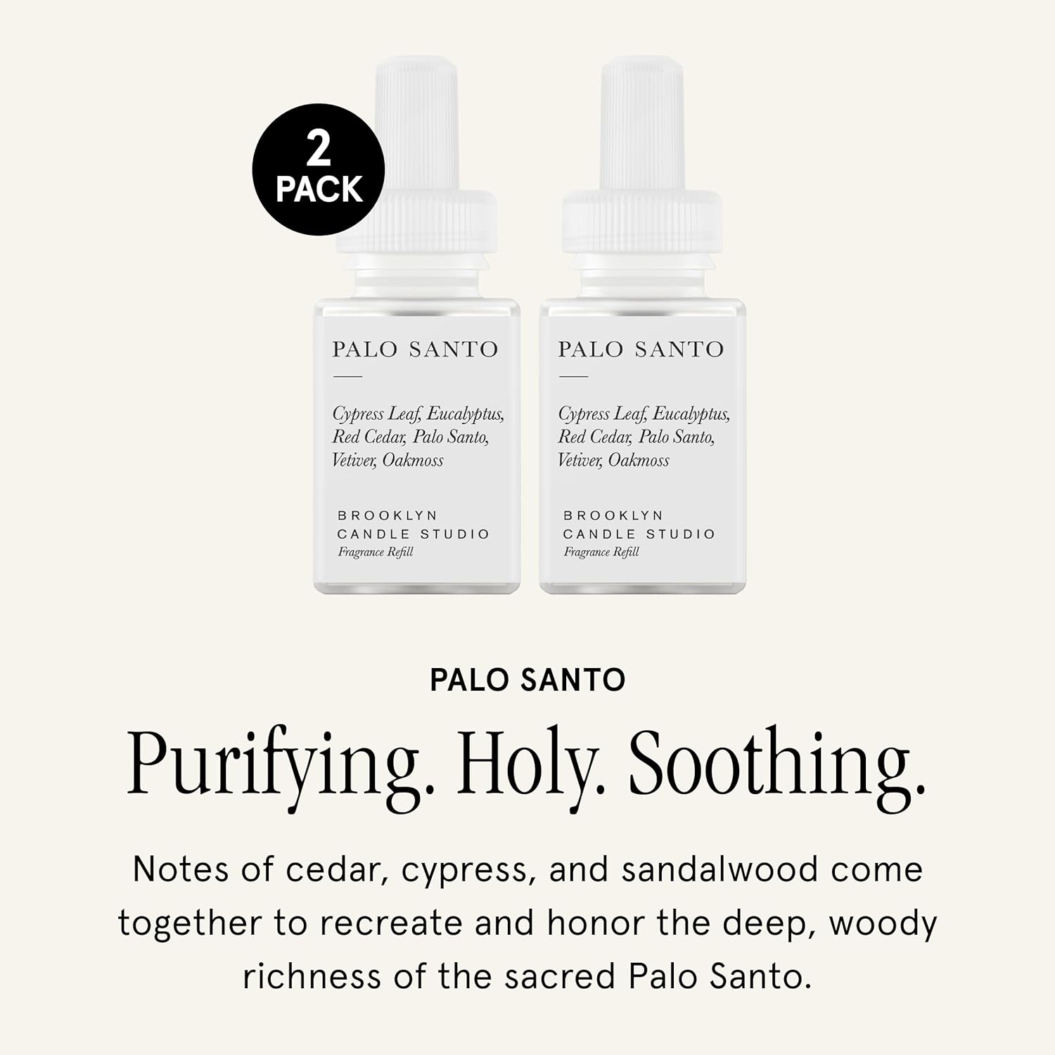 Pura Brooklyn Home Fragrance Refills - 2 Pack Palo Santo