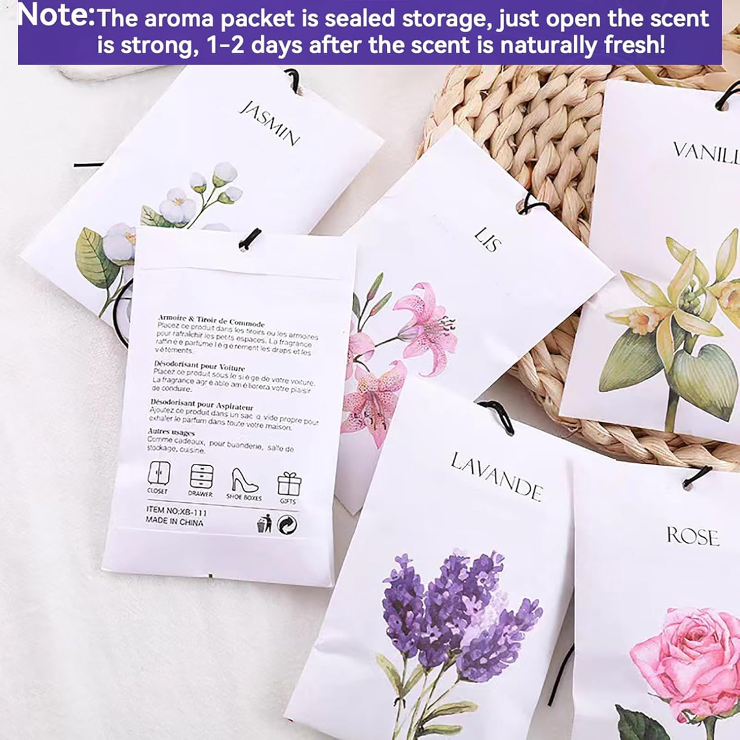 Lavender Sachets for Fresh Smells and Home Decor