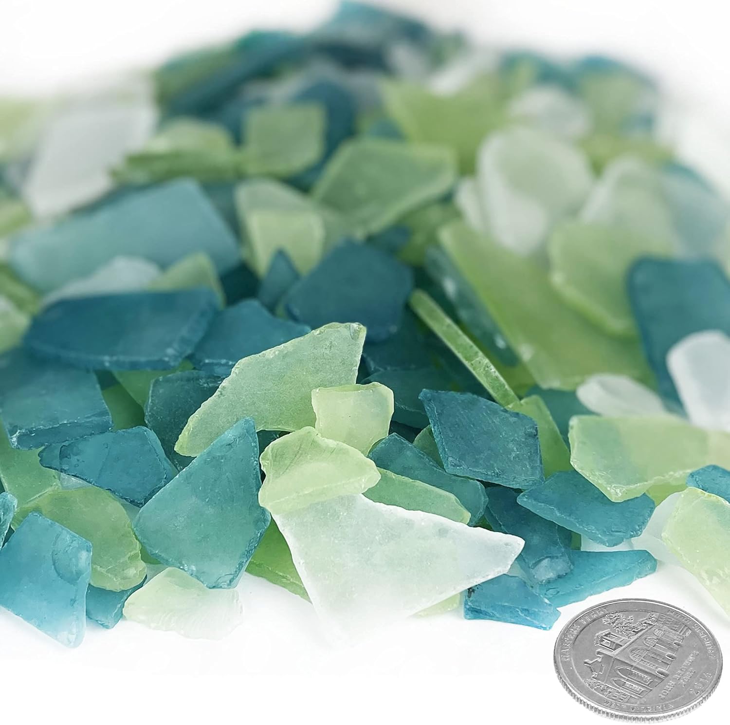 CYS EXCEL Sea Glass Vase Filler 24 Ounces Mix