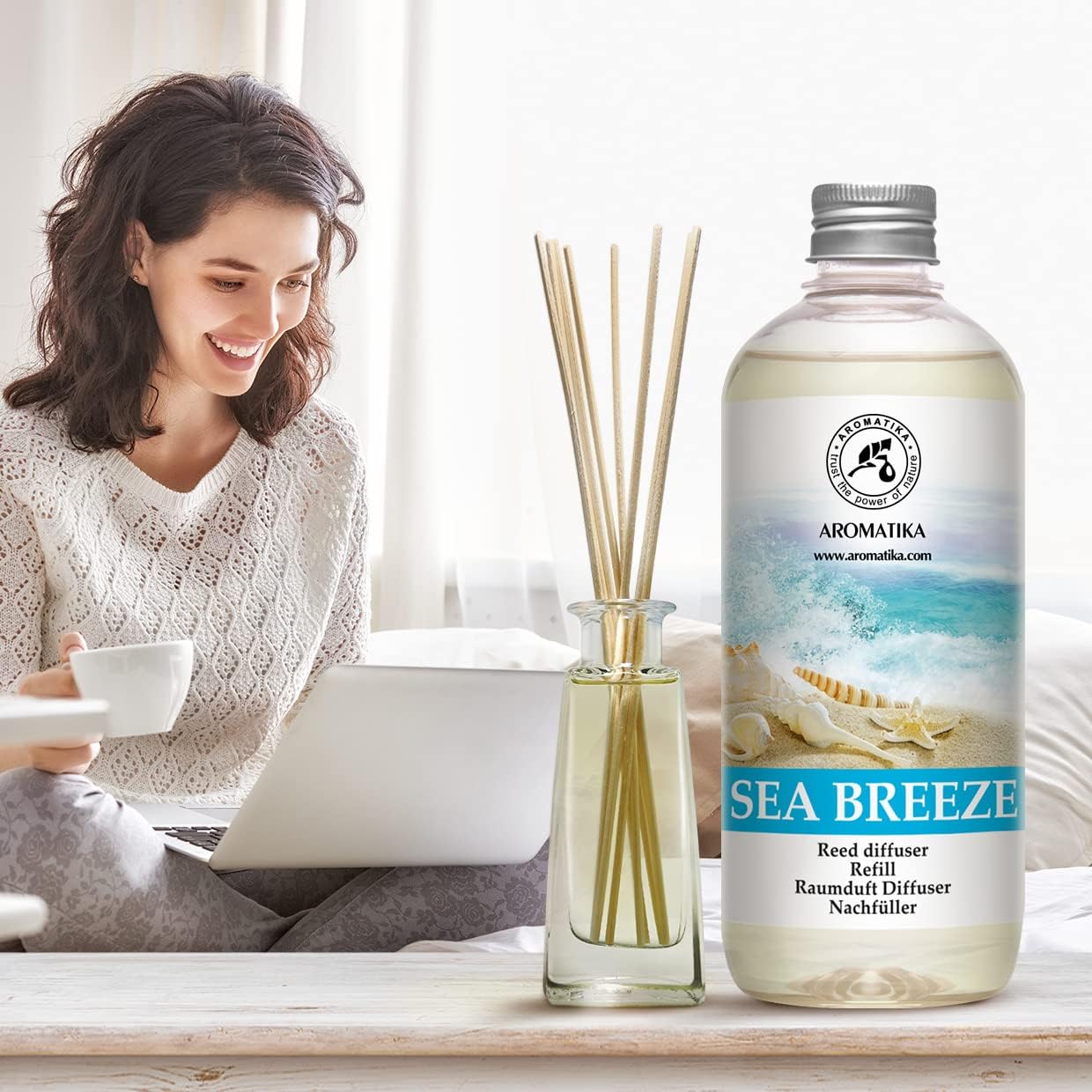 Sea Breeze Reed Diffuser Refill 17 Fl Oz