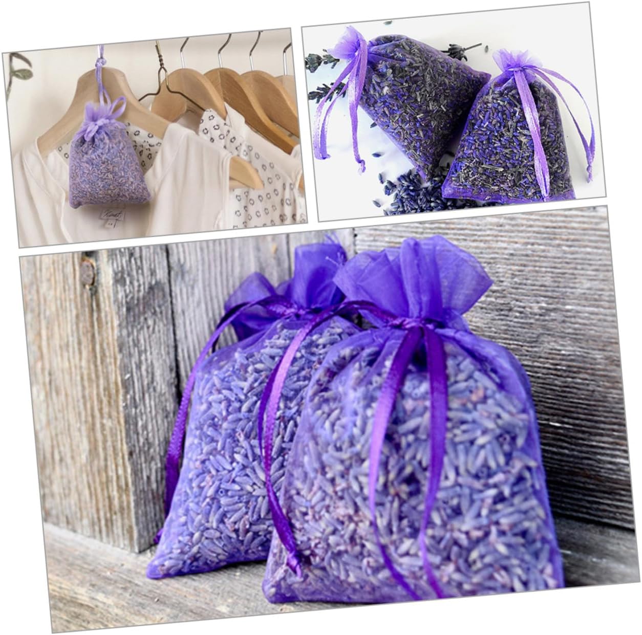 10pcs Lavender Sachets for Home Fragrance and Decor