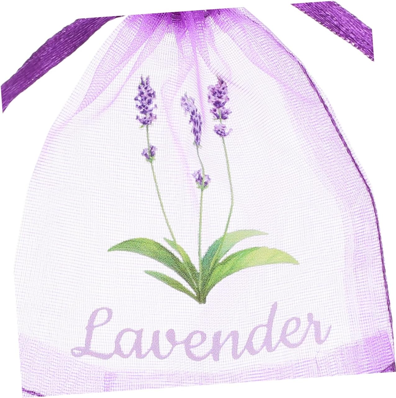 50pcs Lavender Sachet Bags with Drawstring for Home and Kitchen