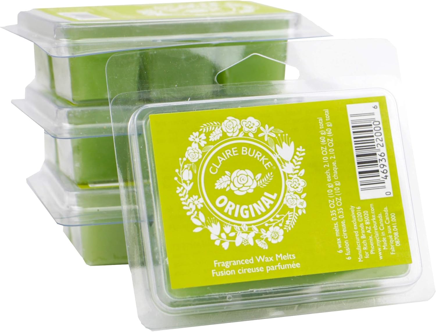 Claire Burke Original Wax Melts 21 Oz Set of 4