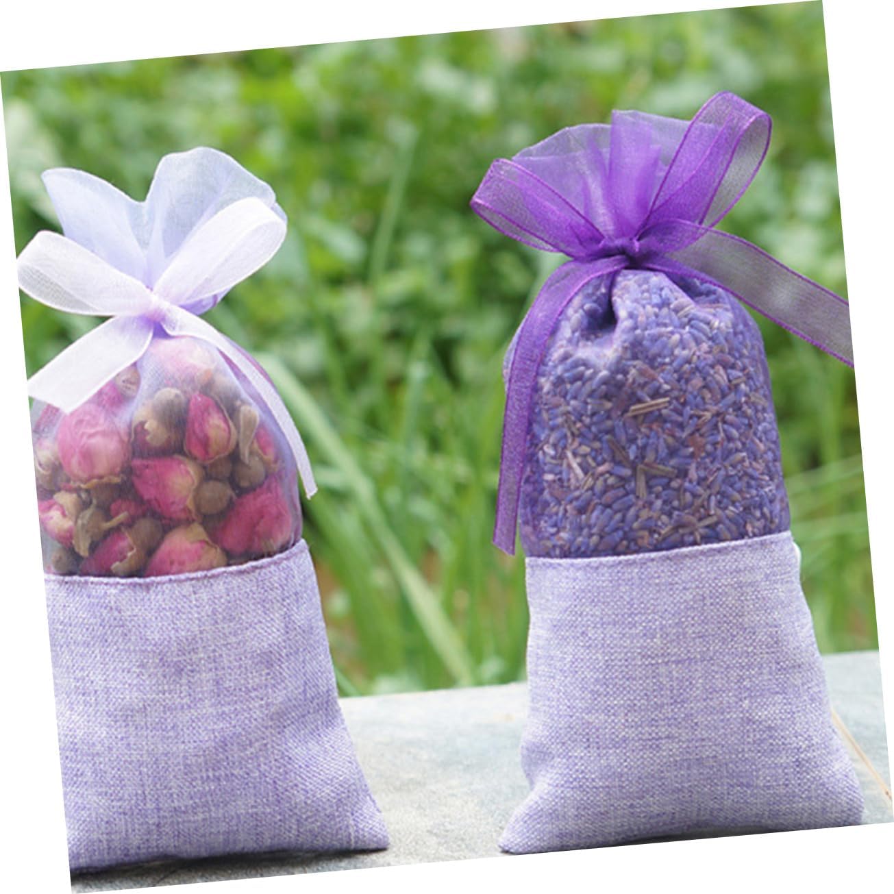 Wofashpuret 12pcs Drawstring Aromatic Sachets for Home Car Wardrobe