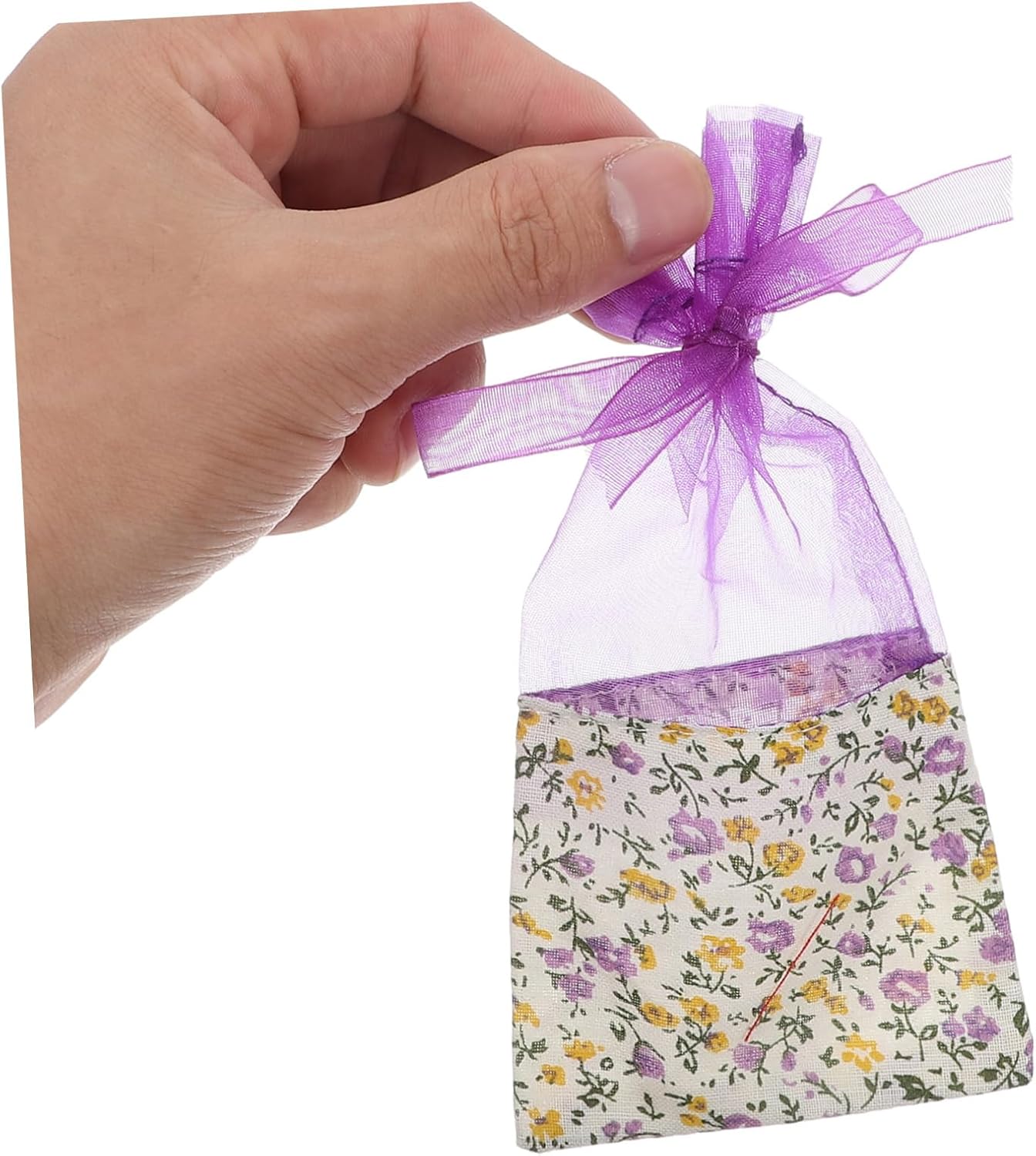 Happyyami 10pcs Lavender Sachet Bags with Drawstring Closure