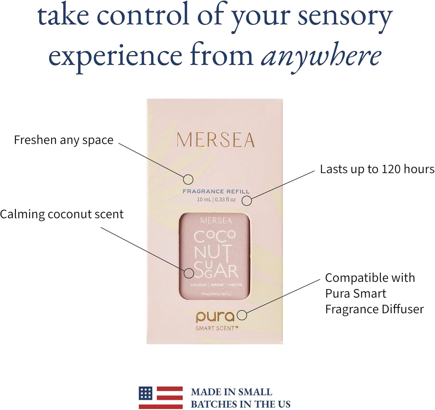MER SEA x Pura Fragrance Refill Coconut Sugar