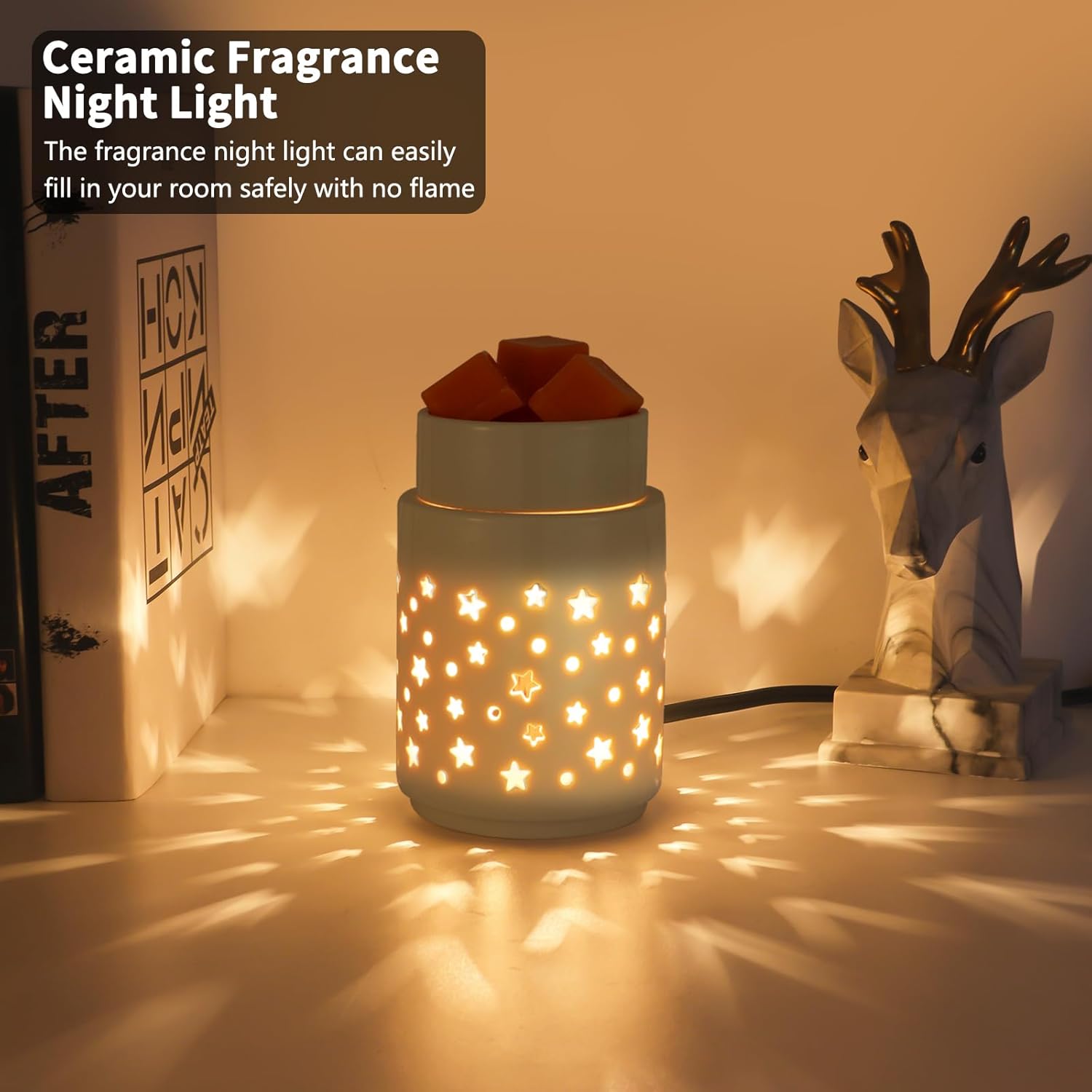 Elegant Ceramic Wax Melter Warm Burner