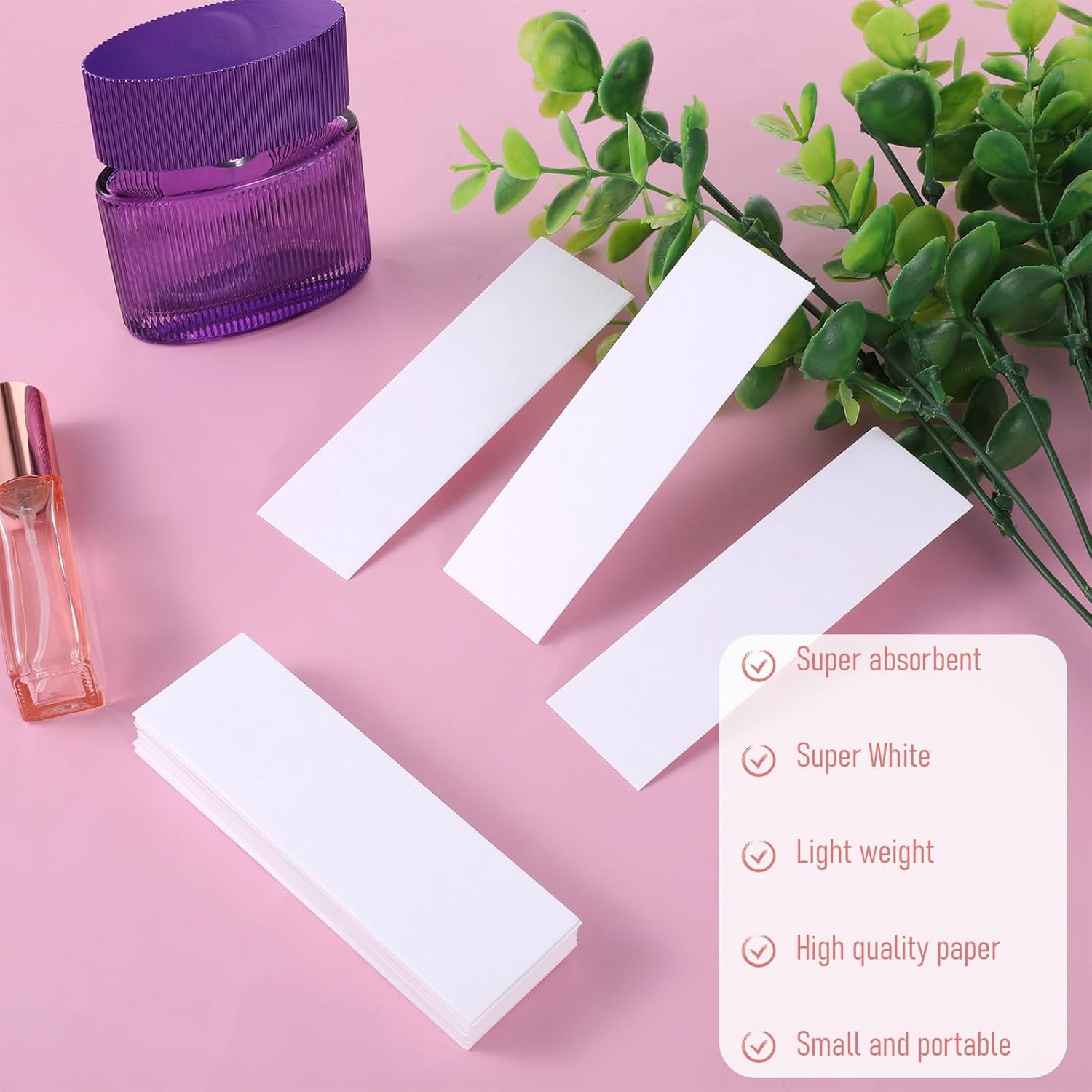 Mozeat Lens 200 Pcs Fragrance Test Strips
