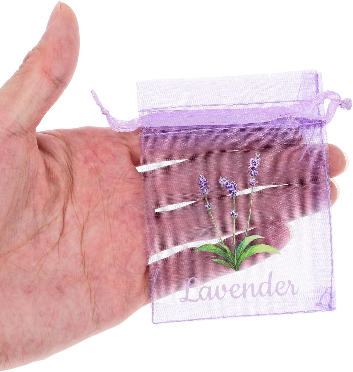 MAGICLULU Lavender Sachets 20pcs Drawstring Storage Pouches