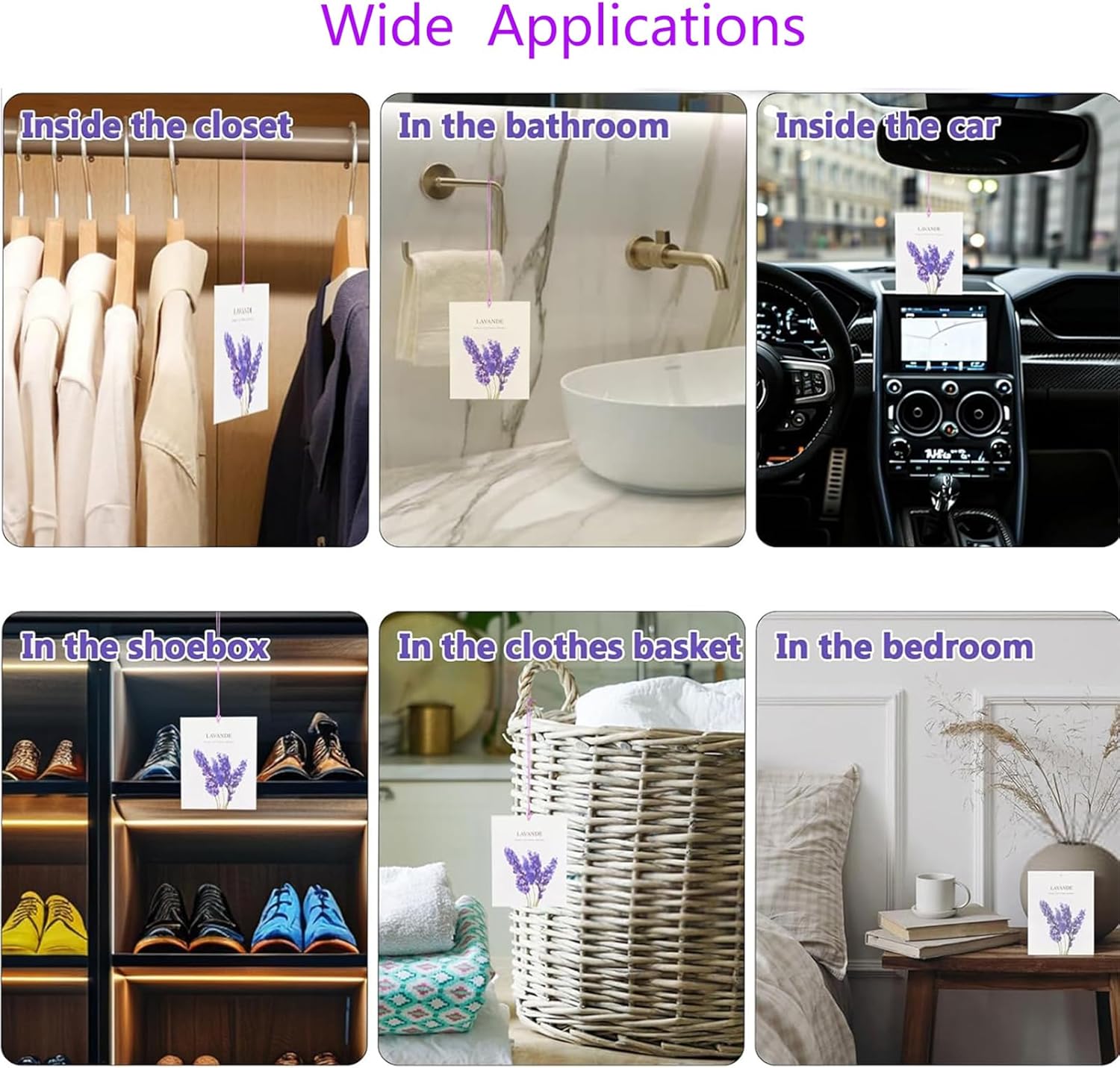 Lavender Sachets for Fresh Smells and Home Decor