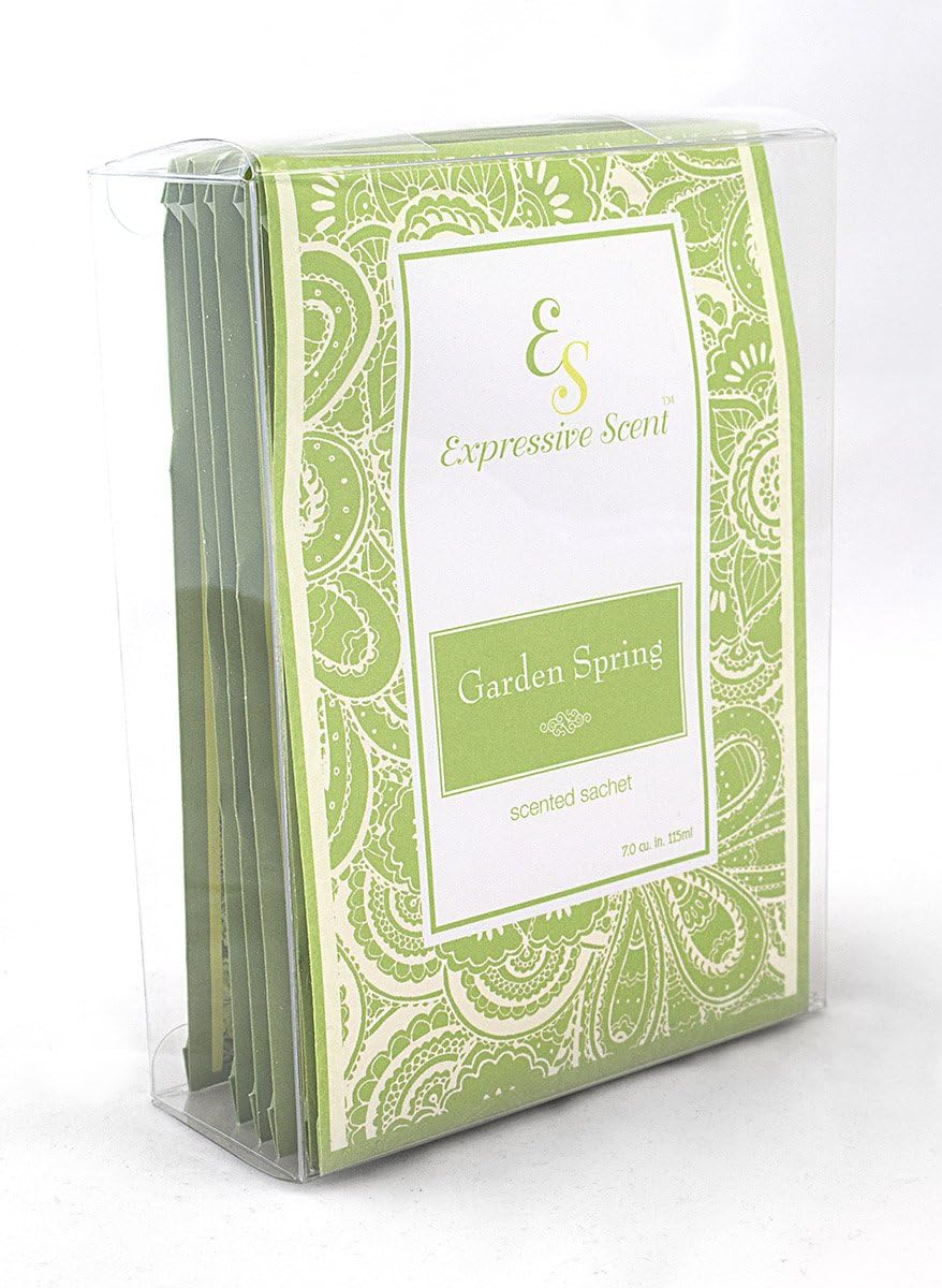 6 Pack Garden Spring Scented Sachet Envelope