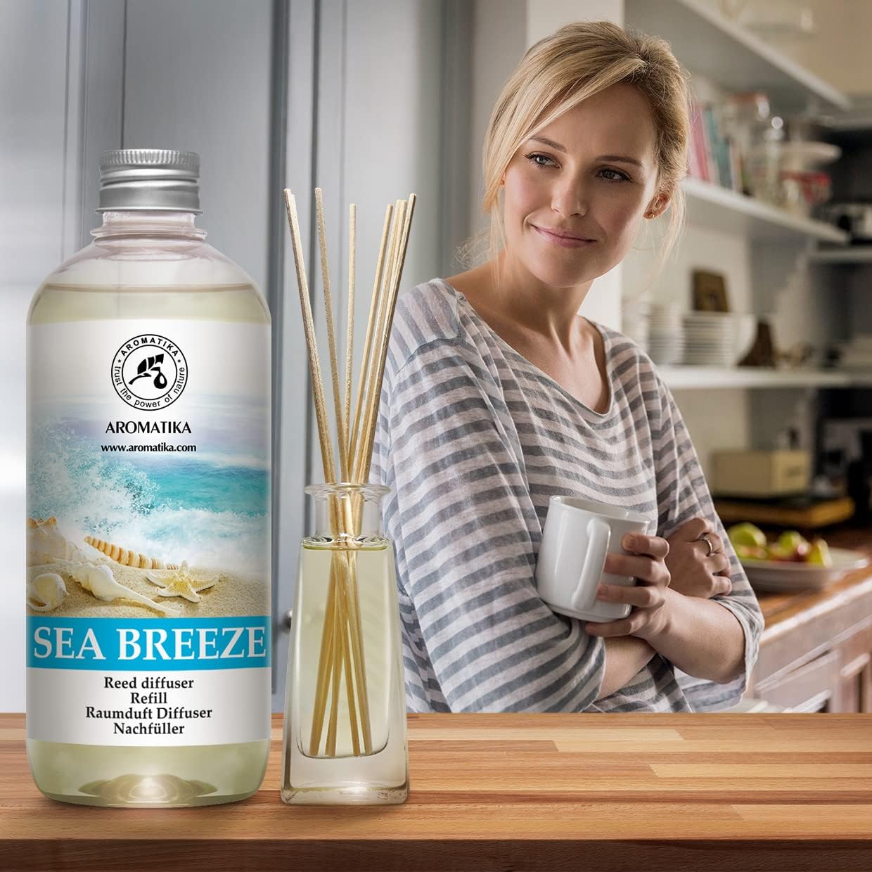 Sea Breeze Reed Diffuser Refill 17 Fl Oz