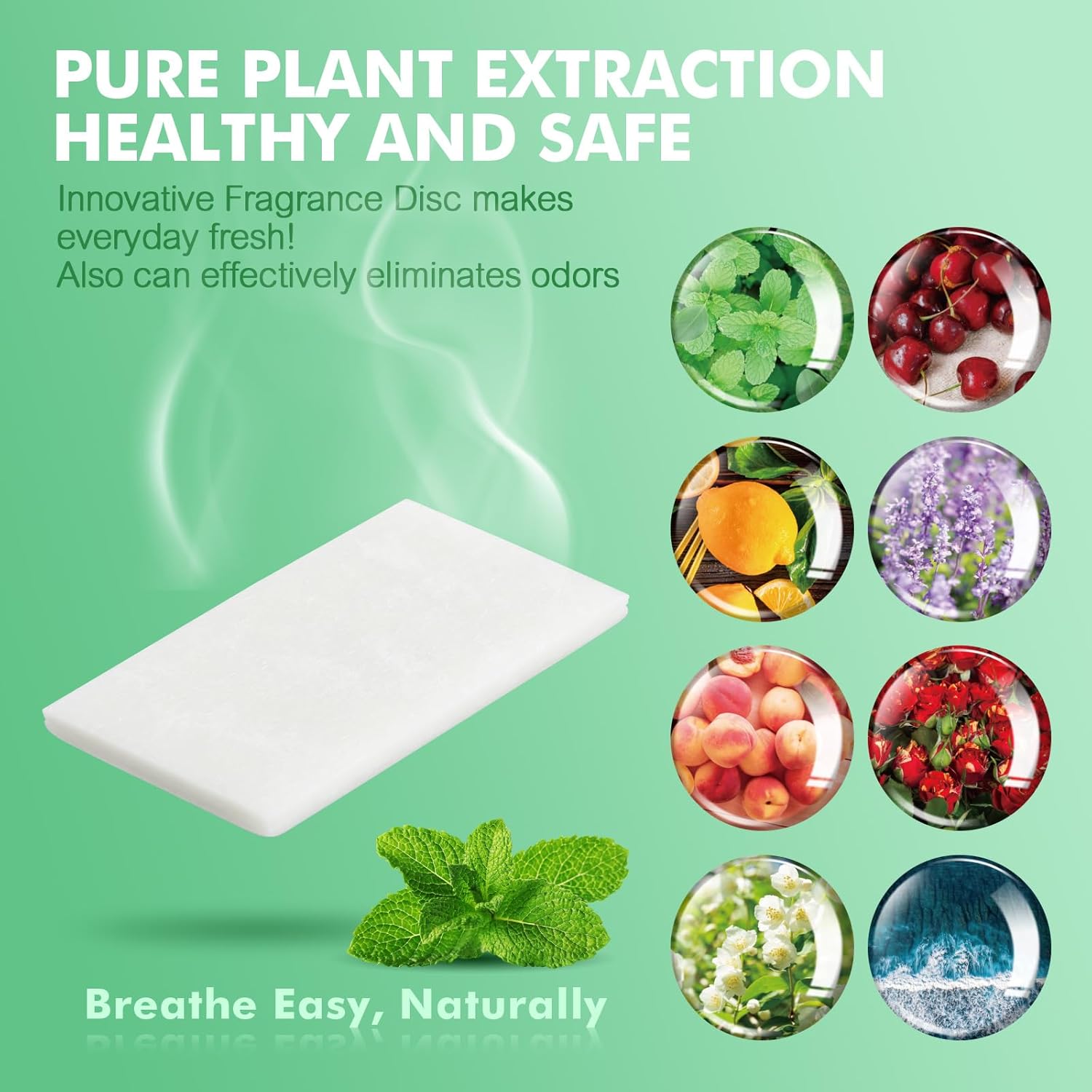 32 Pcs Universal Humidifier Scented Pads with 8 Scents