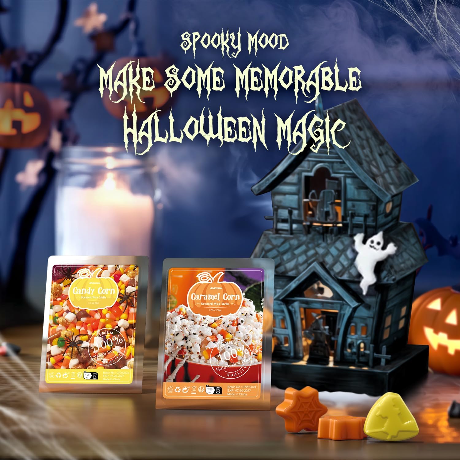 ARVIDSSON Halloween Scented Wax Melts Fall Set