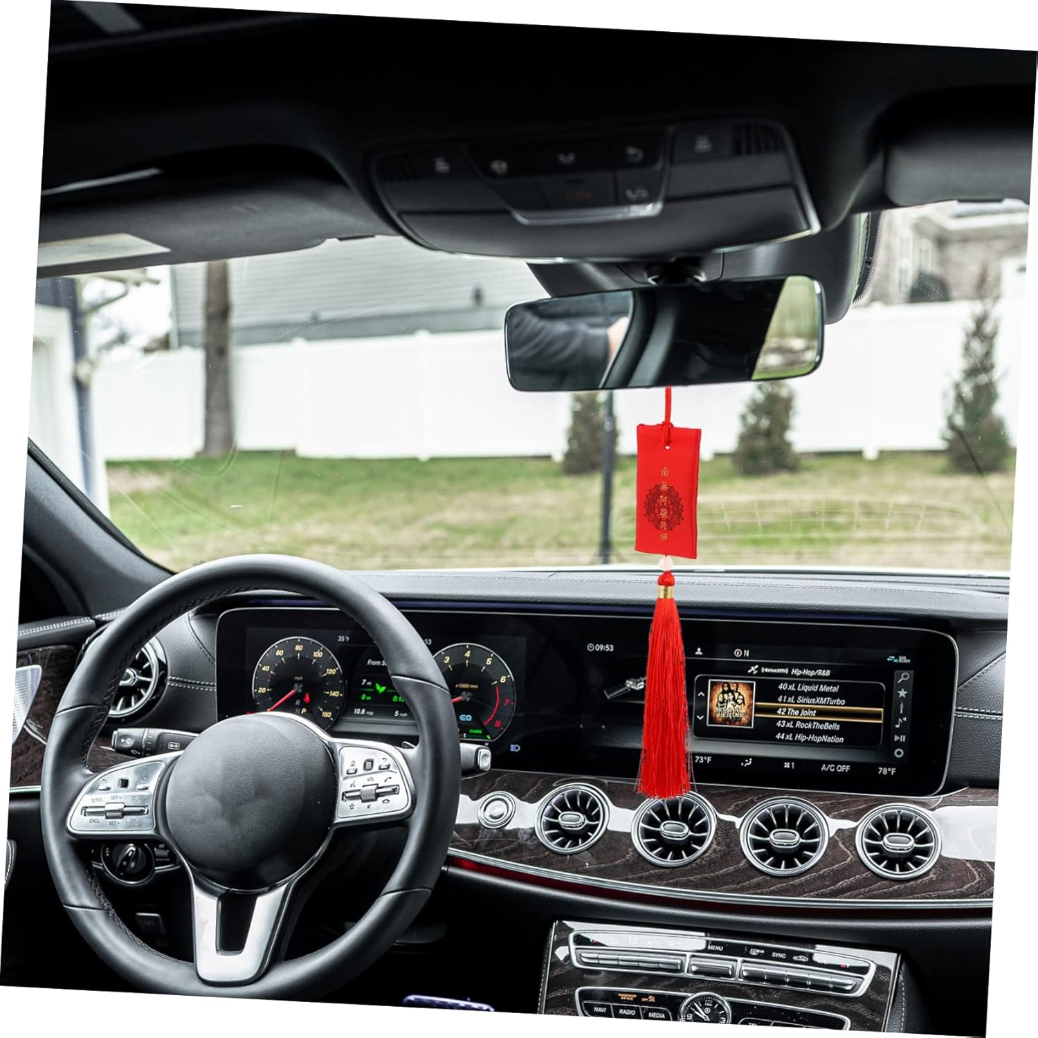 Chinese Style Silk Sachet Car Pendant Bag