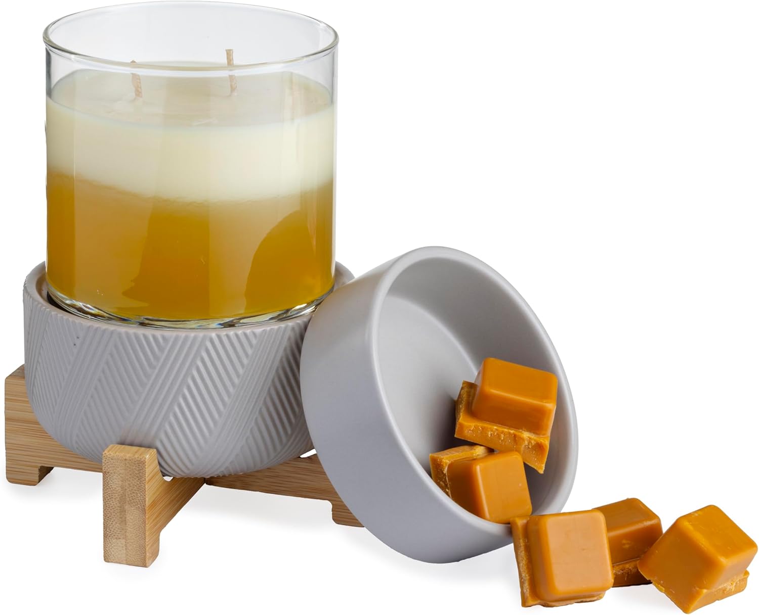 Candle Warmers ETC 2-in-1 Wooden Pedestal